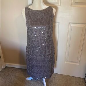 Suzi Chin for Maggy Boutique Sequin Sheath Dress